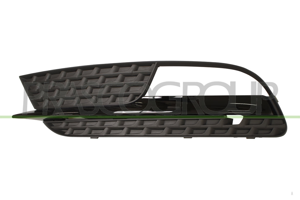 griglia sinistra paraurti anteriore nera con modanatura nera lucida audi a5 8t3 8f7 coupe cabriolet 2011 2017 ad6222124