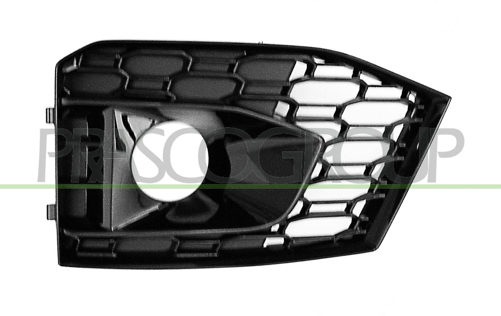 griglia sinistra paraurti anteriore nera lucida con sede fendi audi rs5 2017 2020 ad6252134