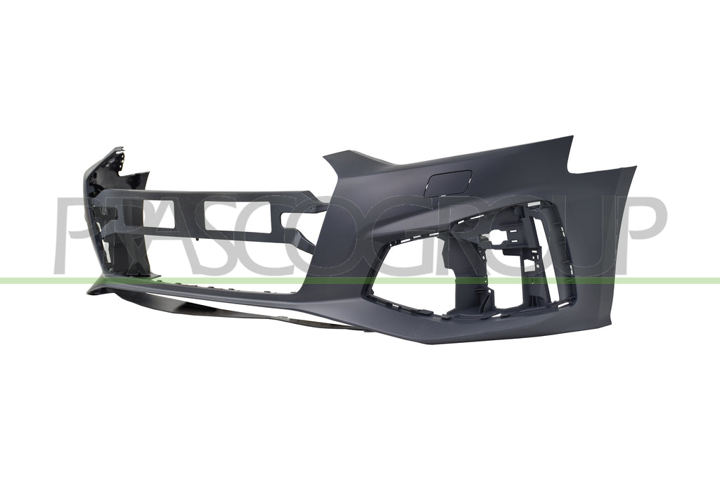 paraurti anteriore con primer con tappo coprigancio con fori pdc supporti con fori e tappi lavafari con tracce park assist mod s line audi a5 f53 f57 coupe cabriolet sline 2020 ad6321040