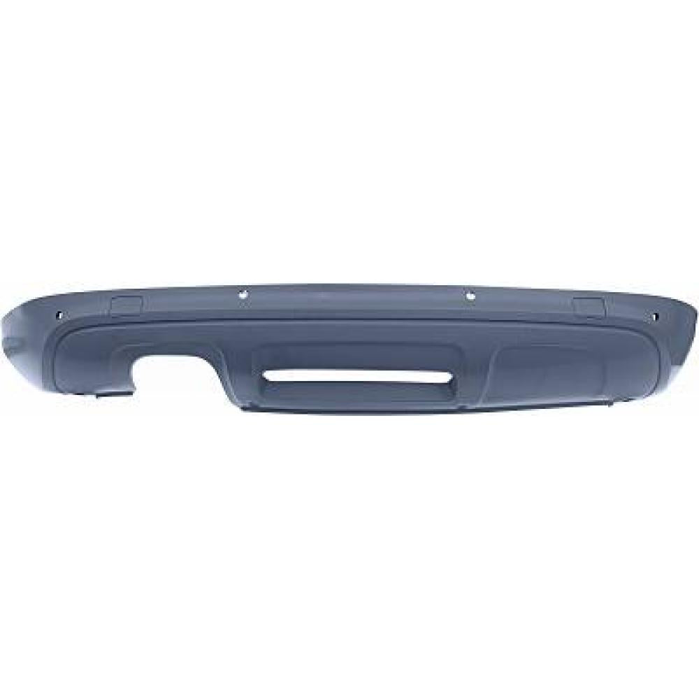 spoiler paraurti posteriore con fori pdc supporti audi q3 8u 2011 2014 8u0807434cgru