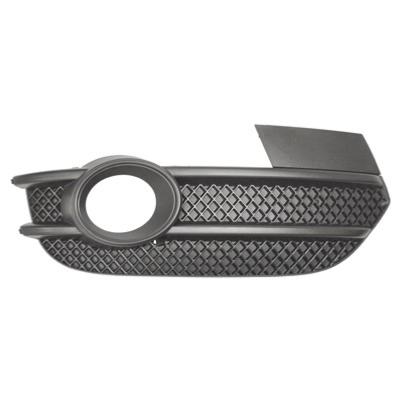 griglia destra paraurti anteriore nera goffrata con sede fendinebbia audi q3 8u 2011 2014 ad8102133