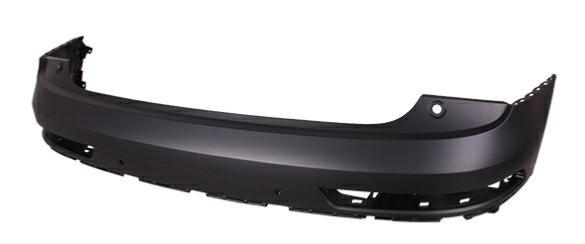 paraurti posteriore superiore con primer con fori pdc supporti con tracce park assist audi q3 8u 2014 2016 ad8121061