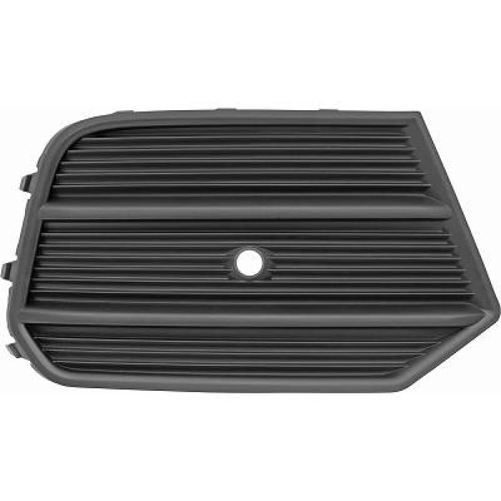 griglia destra paraurti anteriore nera goffrata con foro pdc supporto mod 15 audi q3 8u 2014 2016 ad8122133