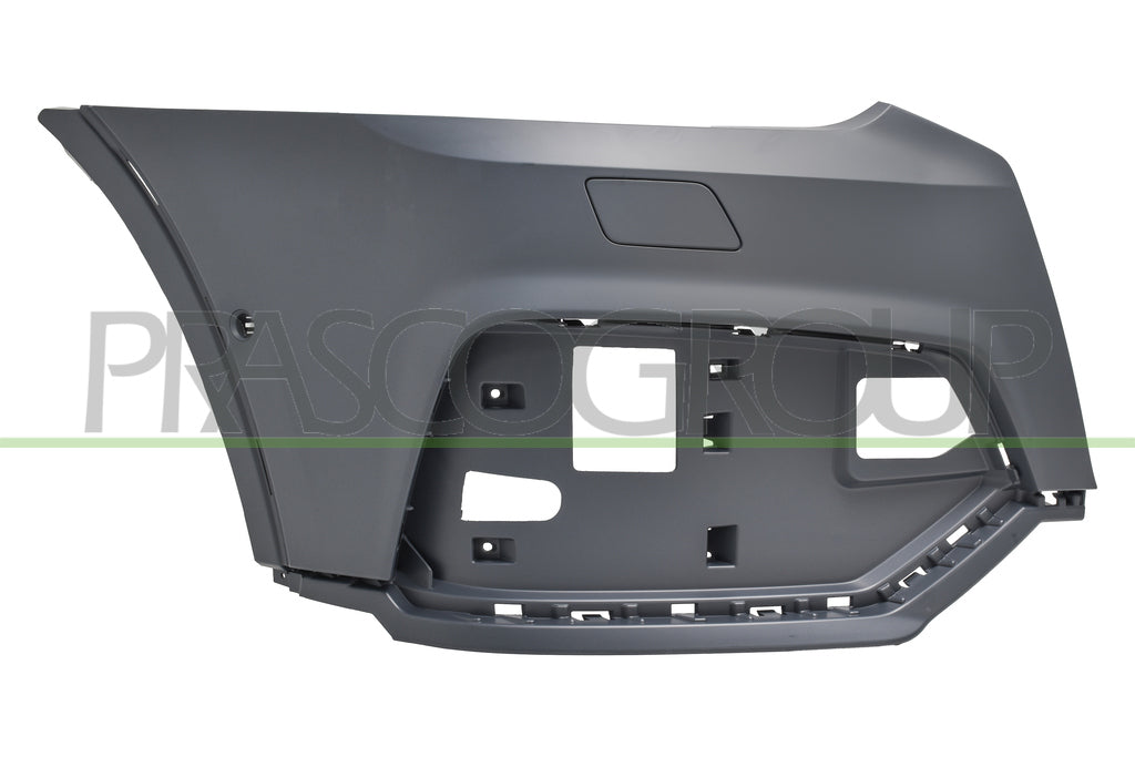cantonale destro paraurti anteriore con primer con fori e tappi lavafari con fori park assist supporti audi q3 s line 8u 2014 2016 ad8131123