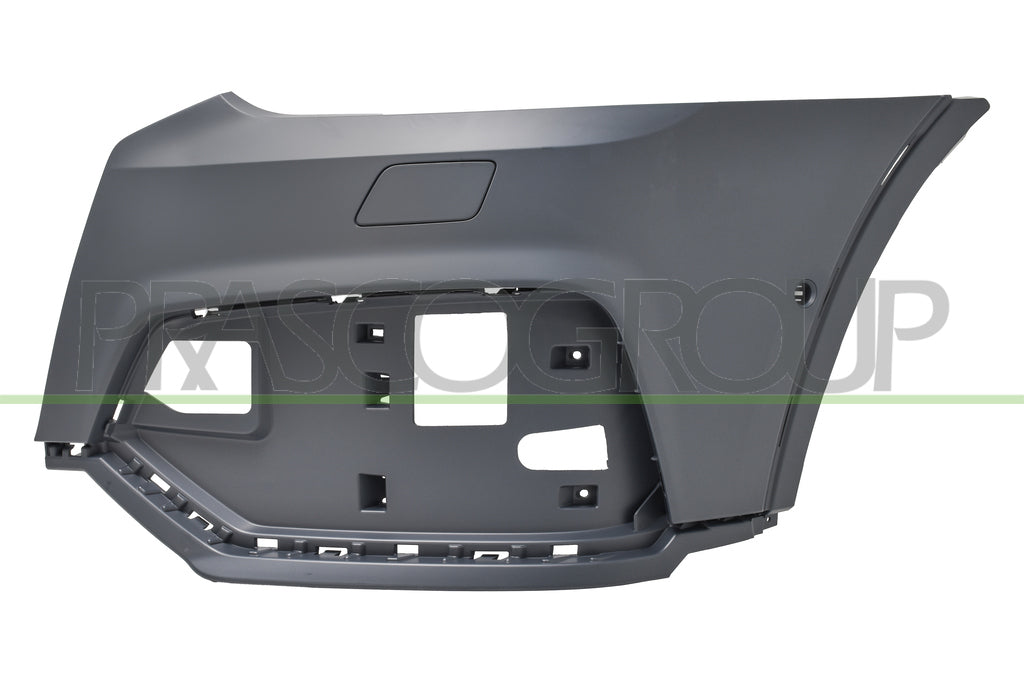 cantonale sinistro paraurti anteriore con primer con fori e tappi lavafari con fori park assist supporti audi q3 s line 8u 2014 2016 ad8131124