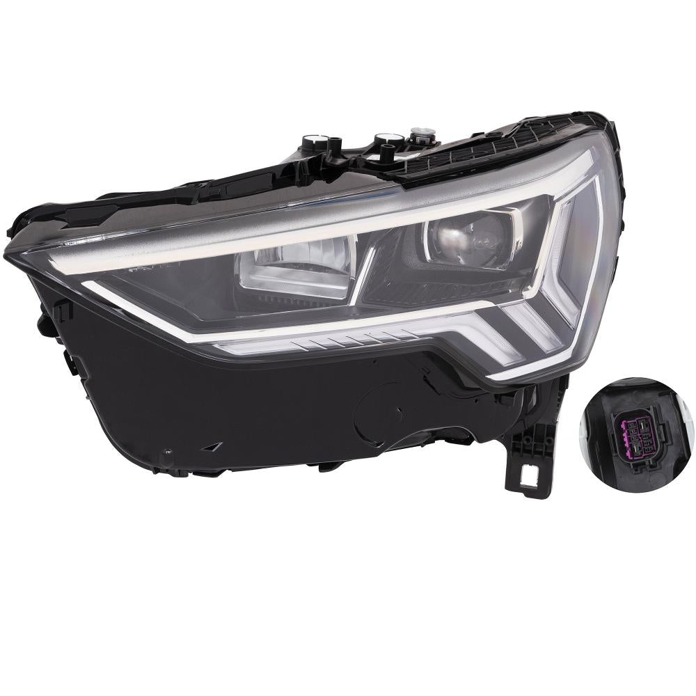proiettore sinistro elettrico con motore led versione zkw audi q3 f3 2018 83a941773