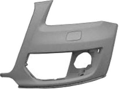 paraurti anteriore sinistro con primer con fori lavafari e tappi con tracce pdc audi q5 2008 2011 ad8201104