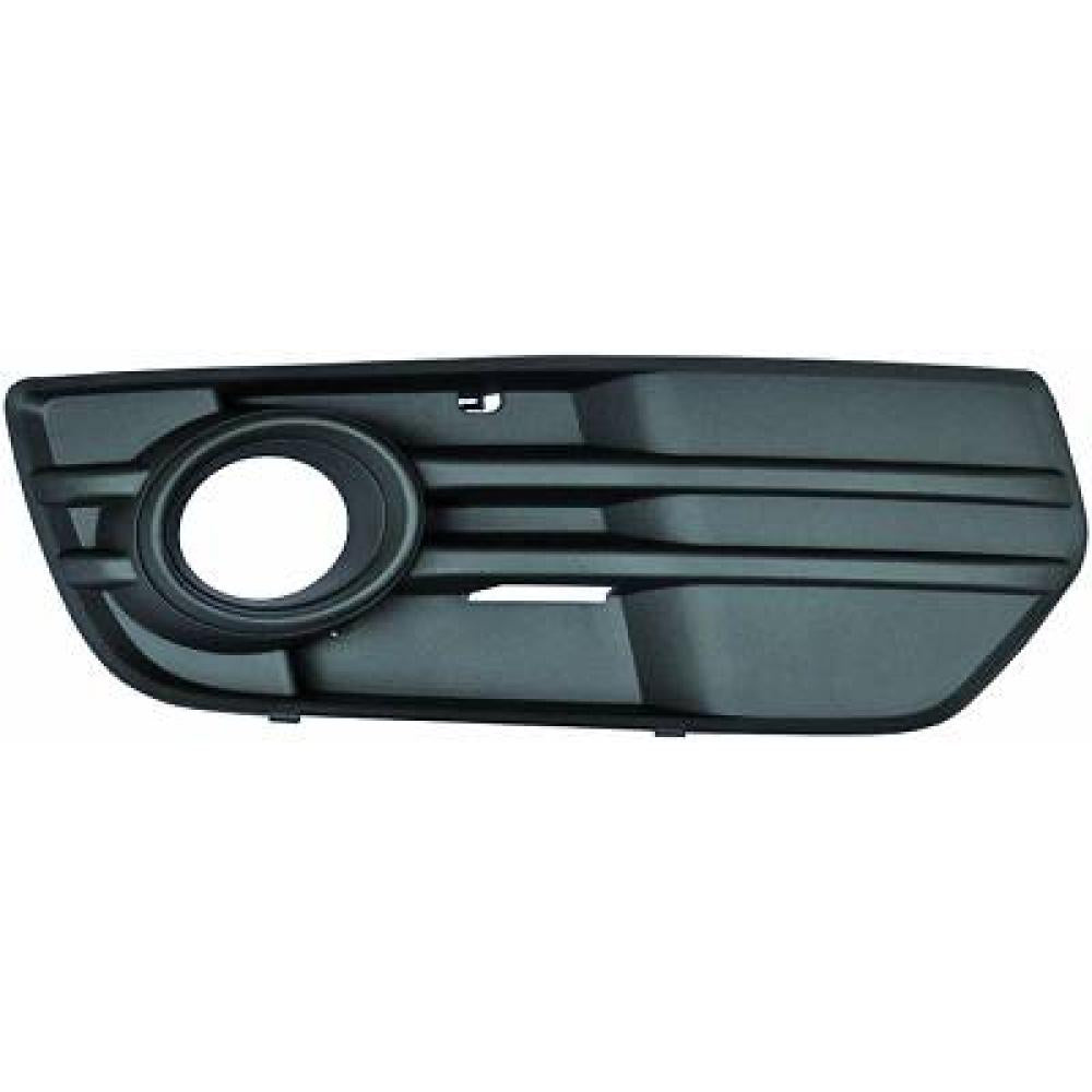griglia sinistra paraurti anteriore nera goffrata con sede fendinebbia audi q5 2008 2011 ad8202134