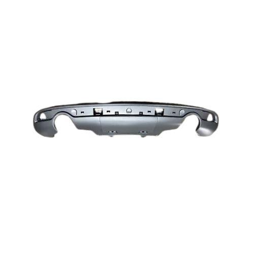 spoiler paraurti posteriore verniciato argento con scarico singolo destra sinistra mod s line audi q5 2012 2016 ad8221871