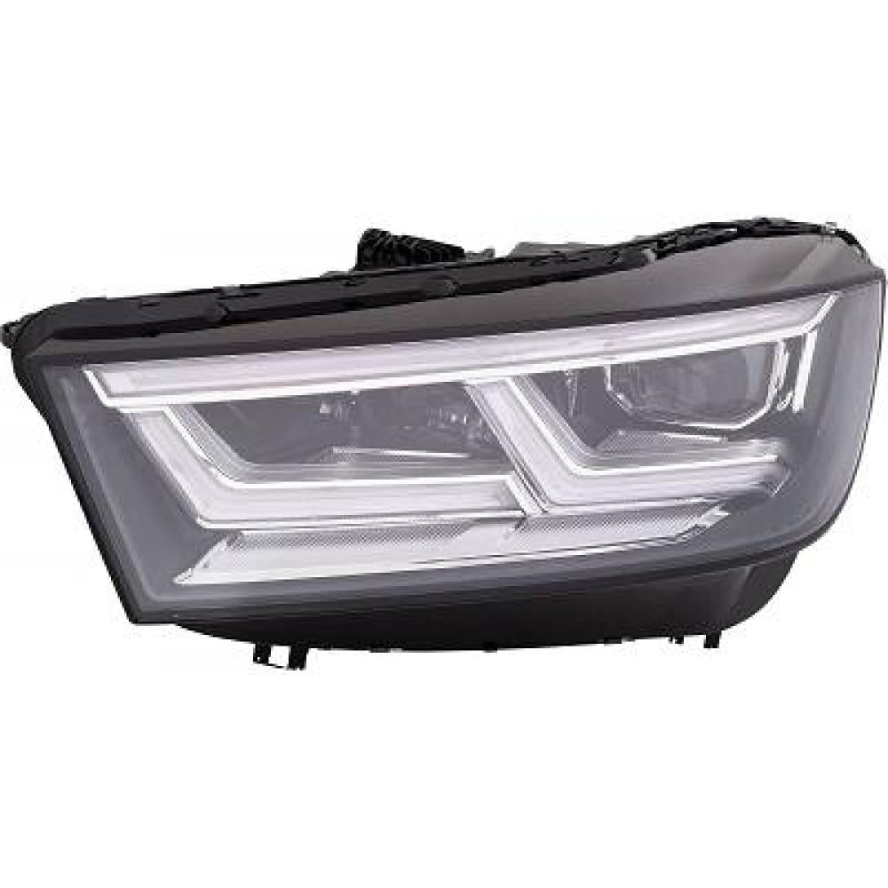 proiettore sinistro elettrico con motore led audi q5 fy 2017 2020 80a941773