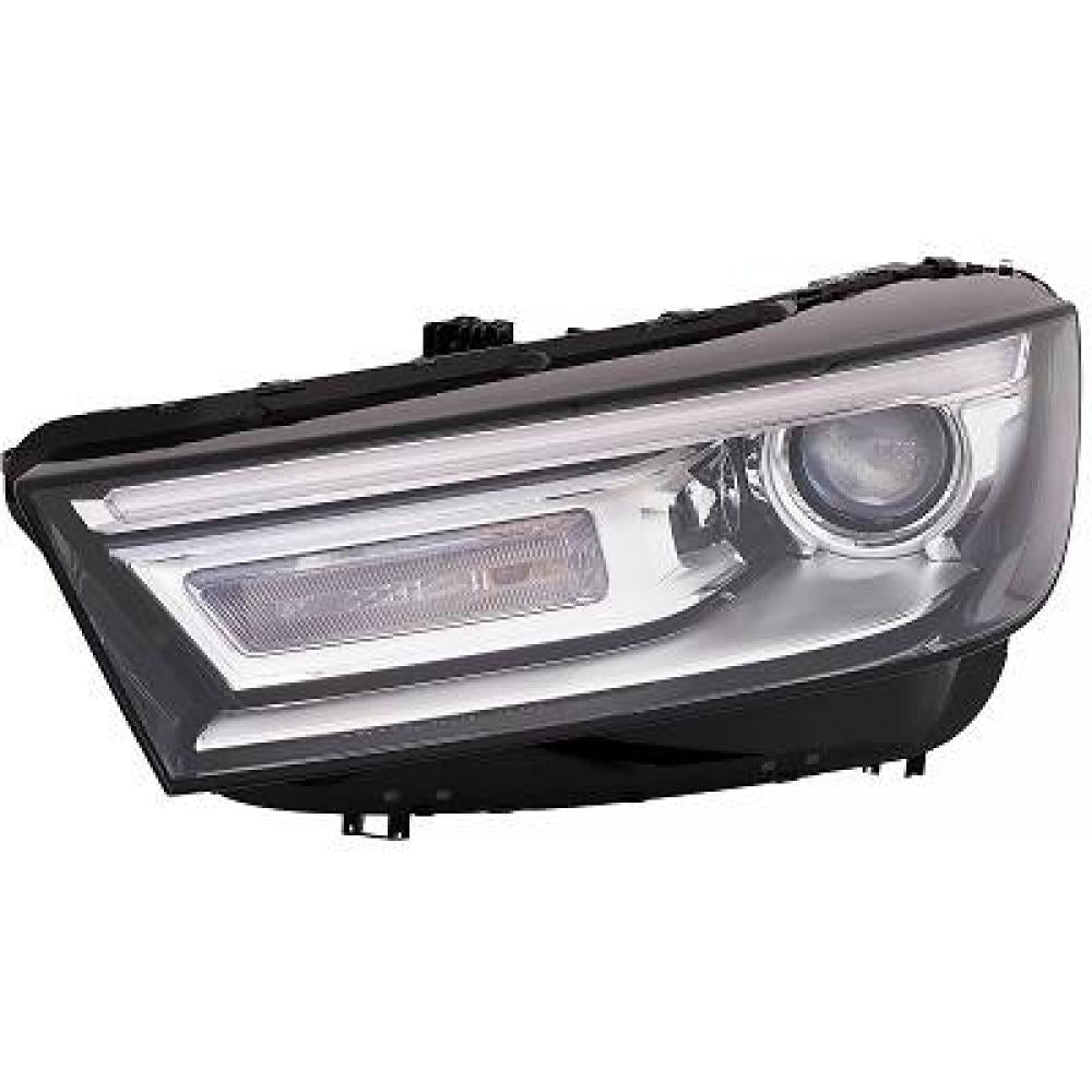 proiettore sinistro xenon hid d5s elettrico con motore con luce diurna con luce direzionale led audi q5 fy 2017 2020 80a941043