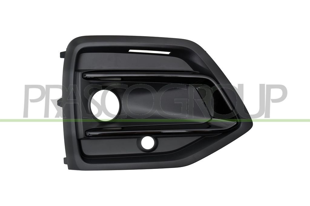 griglia destra paraurti anteriore nera con foro pdc con cornice nera lucida audi q5 fy 2020 ad8262133
