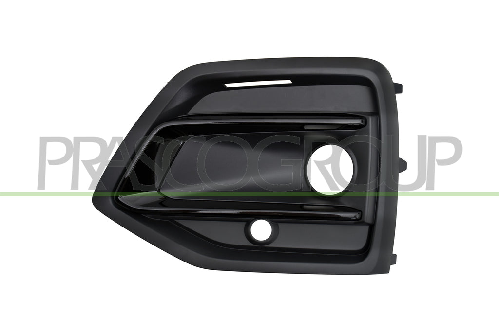 griglia sinistra paraurti anteriore nera goffrata con cornice nera audi q5 fy 2020 ad8262134