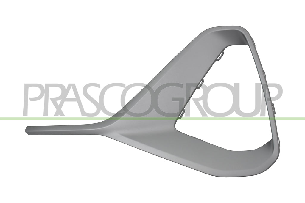modanatura sinistra griglia paraurti anteriore argento audi etron sportback s 2019 ad9532104
