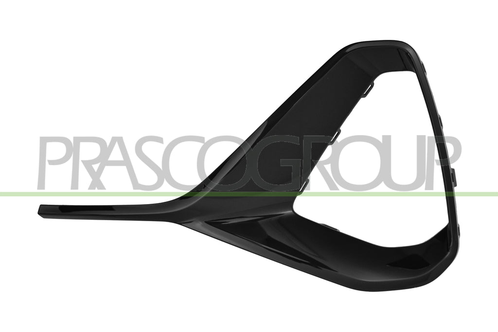 modanatura sinistra griglia paraurti anteriore nera audi etron sportback s 2019 ad9532114