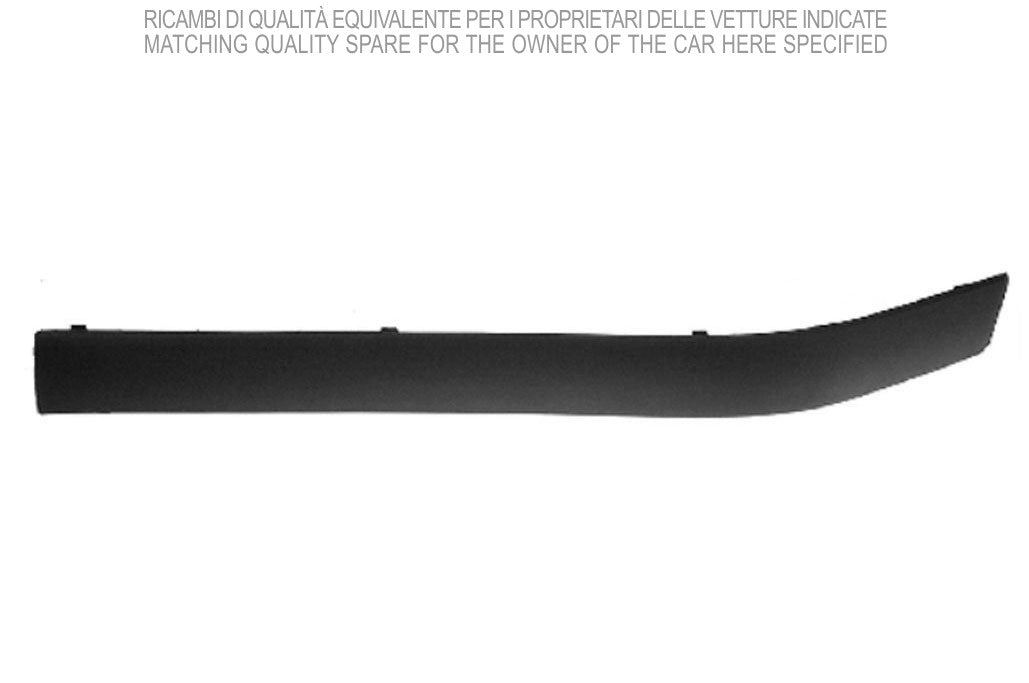 modanatura sinistra paraurti anteriore nera goffrata mod 09 93 09 96 bmw 3 series e36 1990 1998 bm0141254