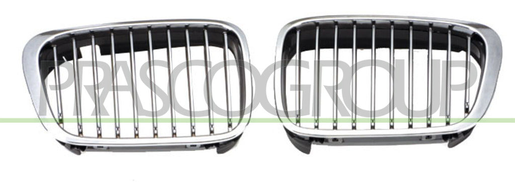 griglia radiatore destra cromata mod coupe bmw 3 series e46 1998 2001 bm0182033