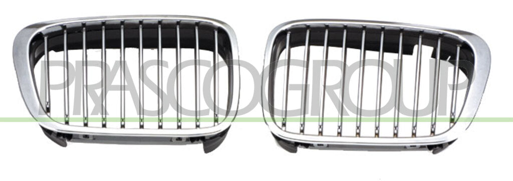 griglia radiatore sinistra cromata mod coupe bmw 3 series e46 1998 2001 bm0182034