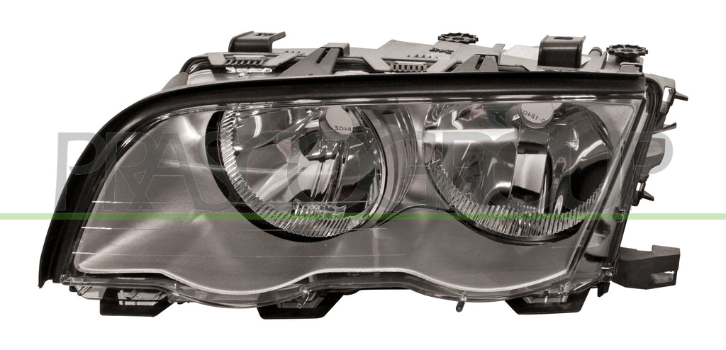 proiettore sinistro h7 h7 elettrico con motore argento mod 4 porte station wagon bmw 3 series e46 1998 2001 bm0184904