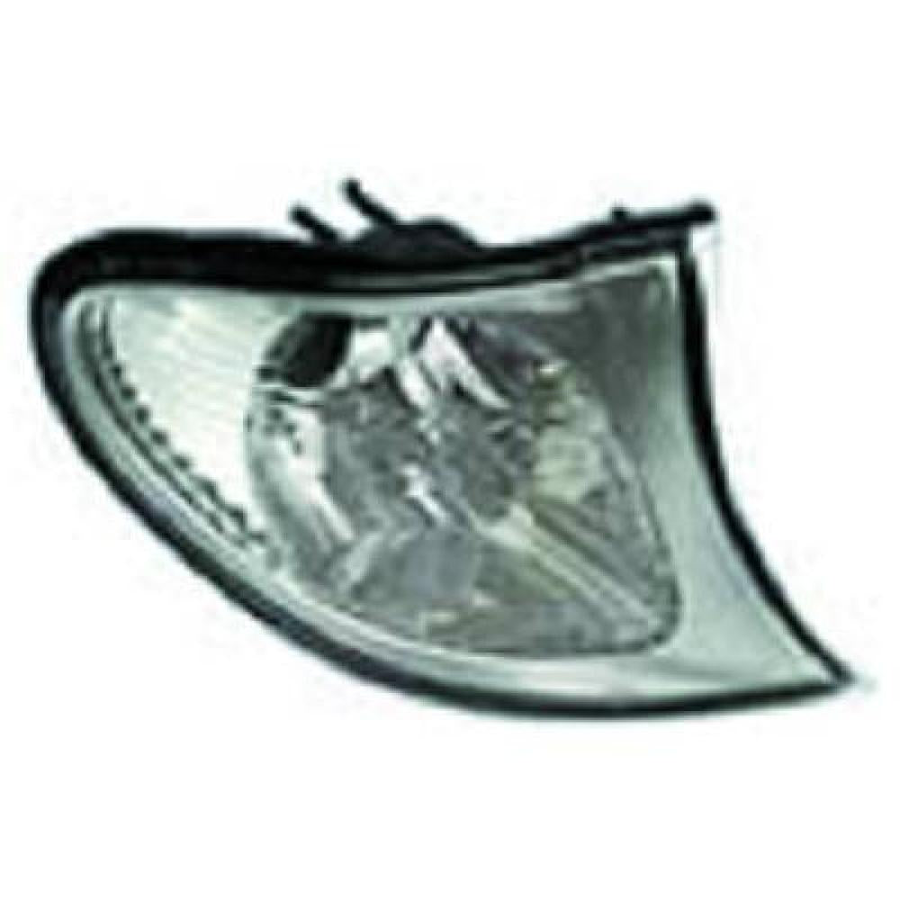 fanale anteriore sinistro con portalampada bordo cromato bmw 3 series e46 2001 2005 bm0204024