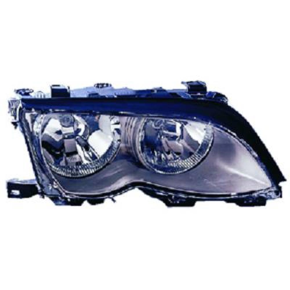 proiettore destro h7 h7 elettrico con motore nero bmw 3 series e46 2001 2005 bm0204903
