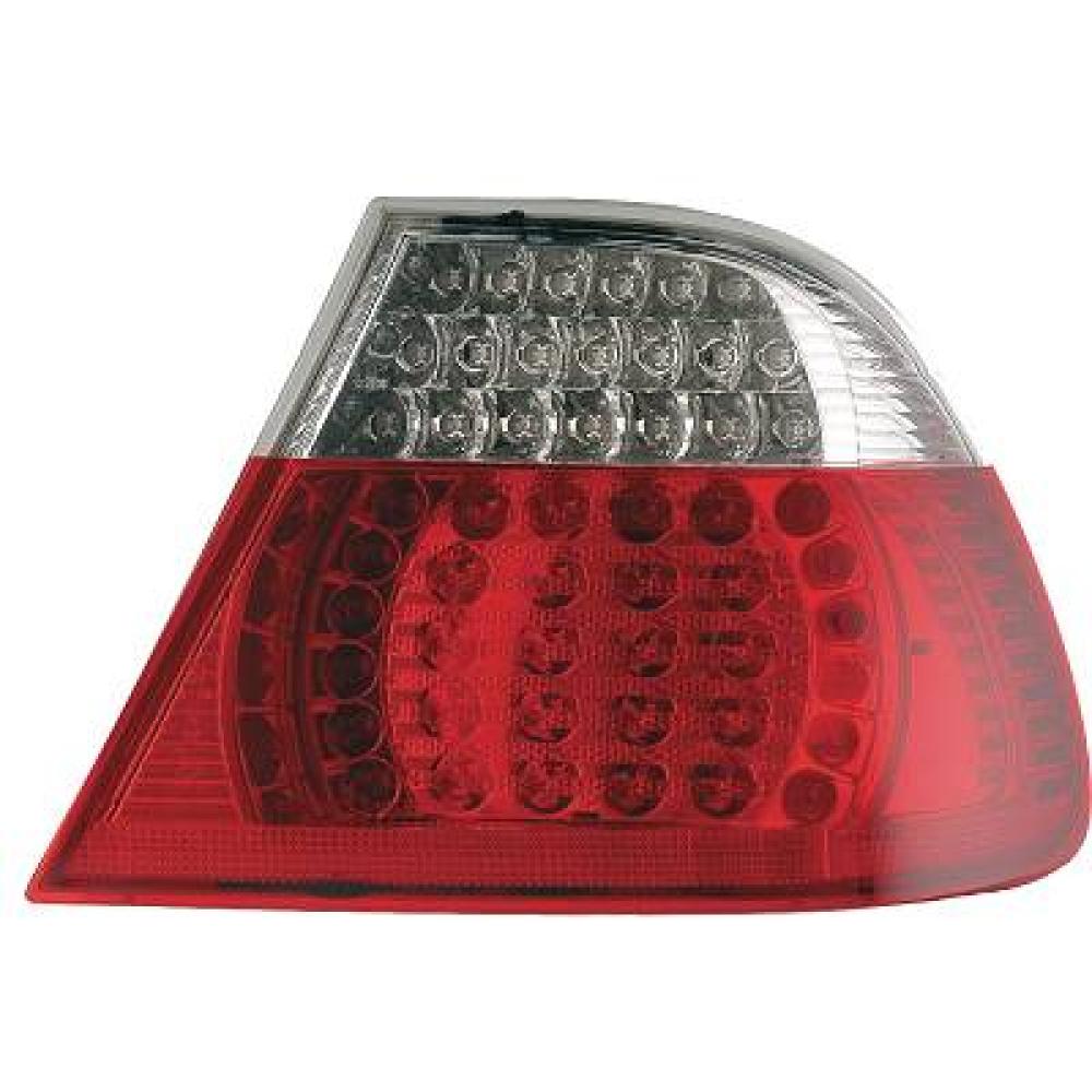 fanale posteriore destro esterno senza portalampada rosso bianco led bmw 3 series e46 coupe 2003 2006 bm0224173