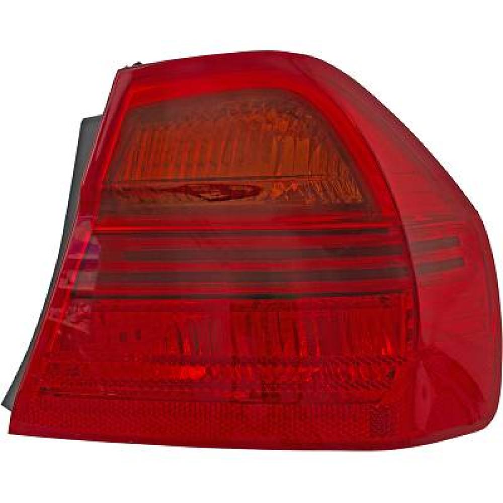 fanale posteriore sinistro esterno senza portalampada arancio rosso mod 4 porte bmw 3 series e90 e91 2005 2009 bm0244154