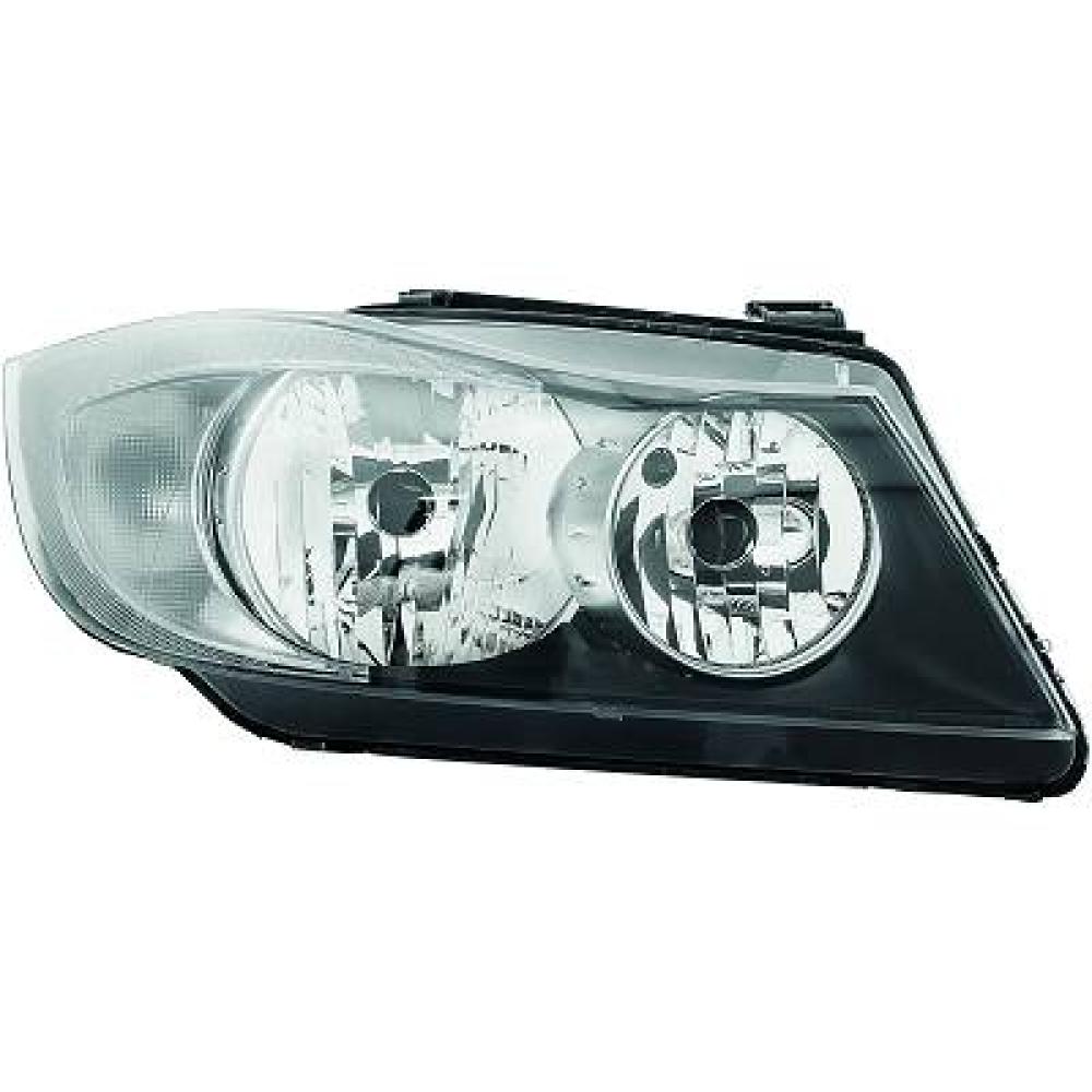 proiettore destro h7 h7 elettrico senza motore versione zkw bmw 3 series e90 e91 2005 2009 bm0244905
