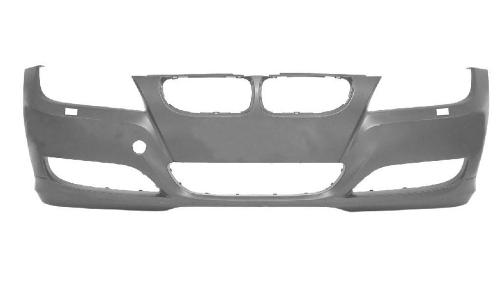 paraurti anteriore con primer con fori pdc supporti con fori lavafari bmw 3 series e90 e91 2009 2011 bm0261031