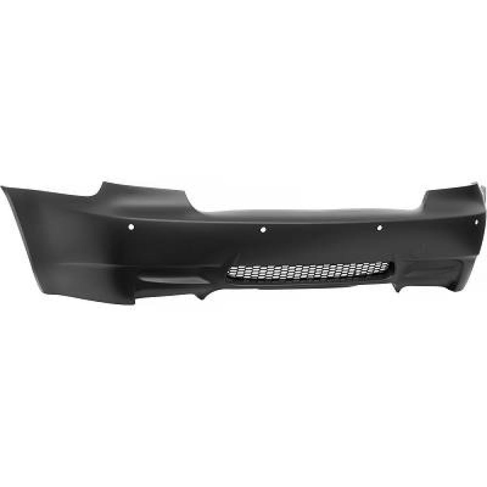 paraurti posteriore con primer con fori pdc con tappo copri gancio con griglia paraurti posteriore mod coupe cabrio bmw 3 series e90 e92 e93 m3 2006 2013 51127907209