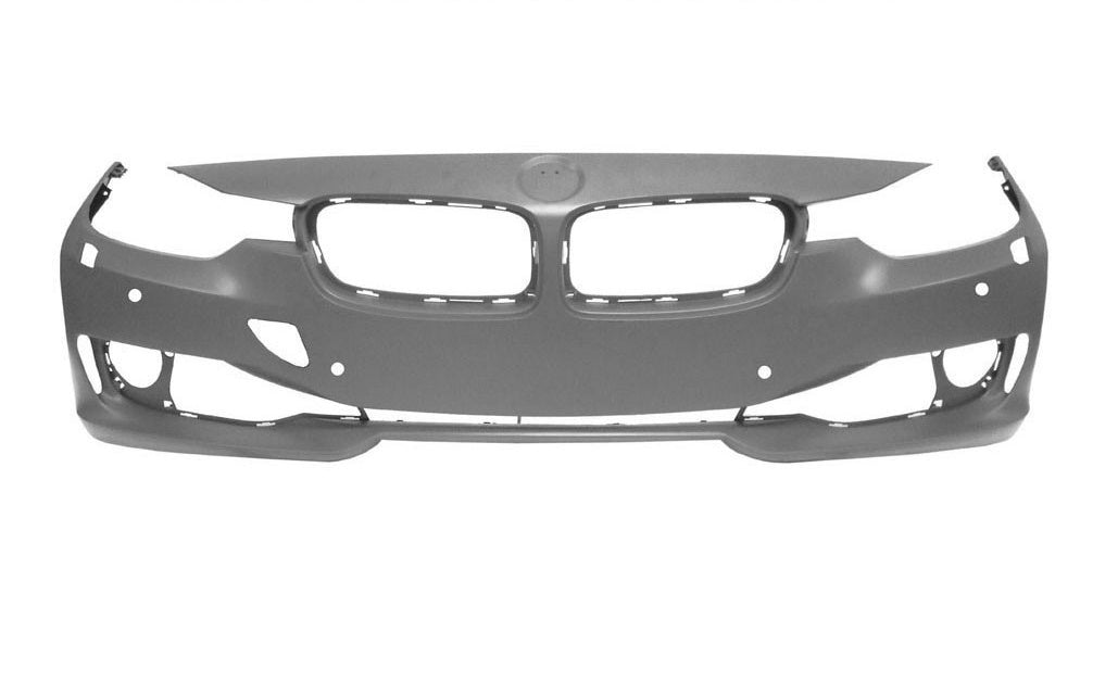 paraurti anteriore con primer con fori lavafari e pdc supporti mod basis bmw 3 series f30 f31 2011 2014 bm0281031