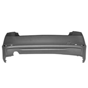 paraurti posteriore con primer con scarico singolo a sinistra mod basis 316 318 320 4 porte bmw 3 series f30 f31 2011 2014 bm0281051