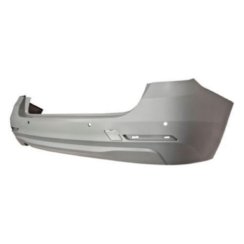 paraurti posteriore con primer con fori pdc supporti con tappo copri gancio mod station wagon bmw 3 series f30 f31 2011 2014 bm0281070