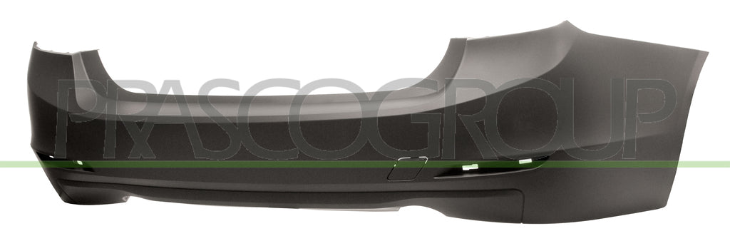 paraurti posteriore con primer con scarico doppio mod 335 basis 4 porte bmw 3 series f30 f31 2011 2014 bm0281092