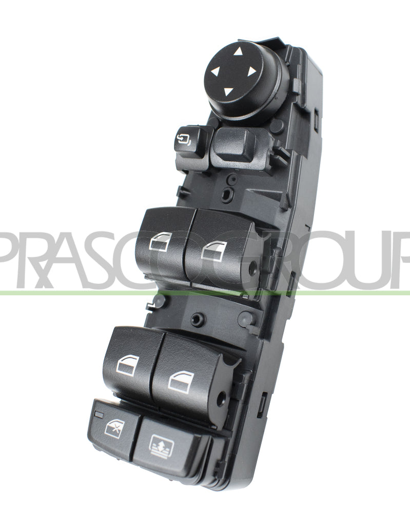 pulsantiera alzacristallo porta anteriore sinistra nera 4 interruttori con funzione parasole posteriore 6 pins bmw 3 series f30 f31 2011 2014 bm028ws24