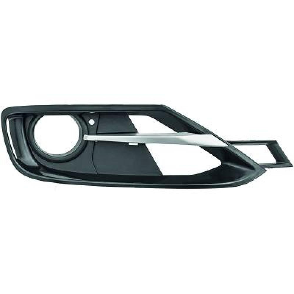 griglia destra paraurti anteriore nera lucida con sede fendi mod sport bmw 3 series f34 granturismo 2012 2016 bm0302137