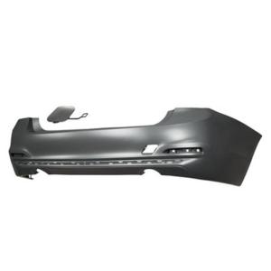 paraurti posteriore con primer con tappo copri gancio traino con fori modanatura con tracce pdc con scarico singolo a destra e sinistra mod 4 porte luxury sportline bmw 3 series f30 f31 lci 2015 2018 bm0311061
