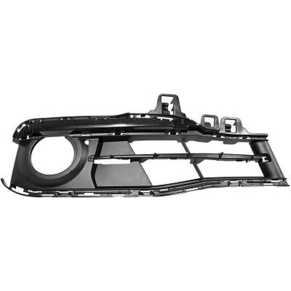 griglia sinistra paraurti anteriore nera con sede fendi aperta mod sportline bmw 3 series f30 f31 lci 2015 2018 bm0312144