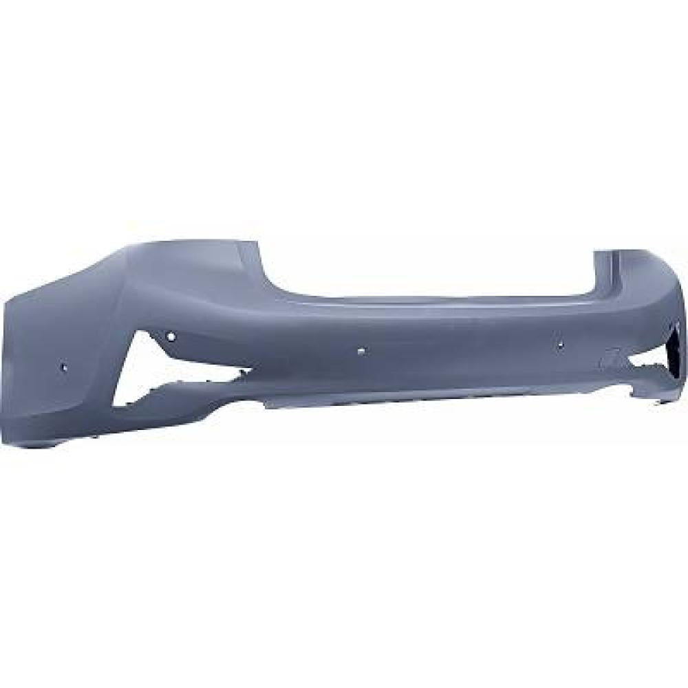 paraurti posteriore con primer con tappo copri gancio traino con fori pdc e fori park assist supporti mod 4 porte mod sportline bmw 3 series g20 g21 2018 2022 51128493938