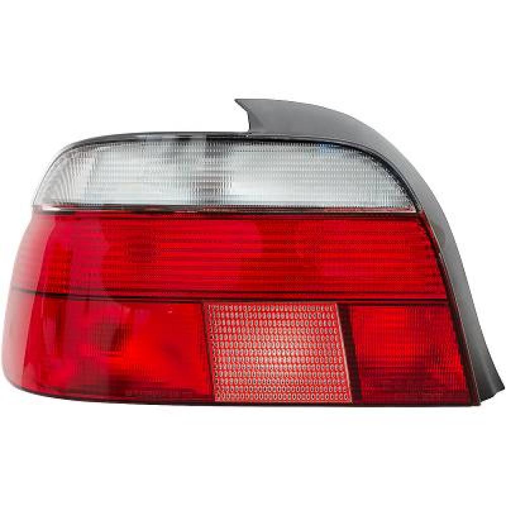 fanale posteriore sinistro senza portalampada bianco rosso mod 4 porte bmw 5 series e39 1995 2000 bm0444164