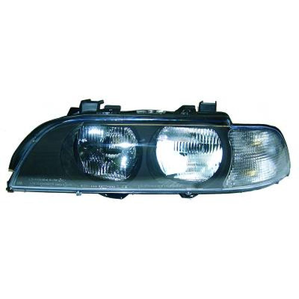 proiettore sinistro h7 hb3 elettrico con motore fanale bianco bmw 5 series e39 1995 2000 bm0444914