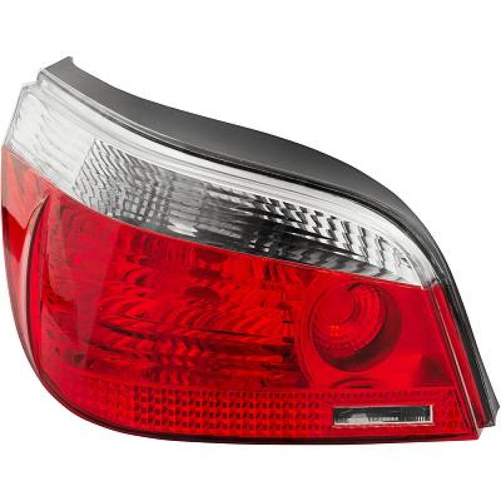 fanale posteriore sinistro senza portalampada bianco rosso mod 4 porte bmw 5 series e60 e61 2003 2007 bm0464164