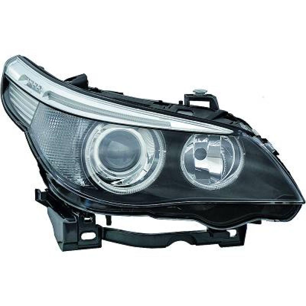 proiettore sinistro xenon d1s h7 elettrico con motore bmw 5 series e60 e61 2003 2007 bm0464914