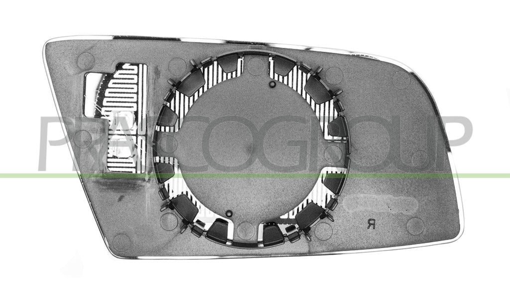 piastra specchio sinistra termica asferica blu bmw 5 series e60 e61 2003 2007 bm0467524