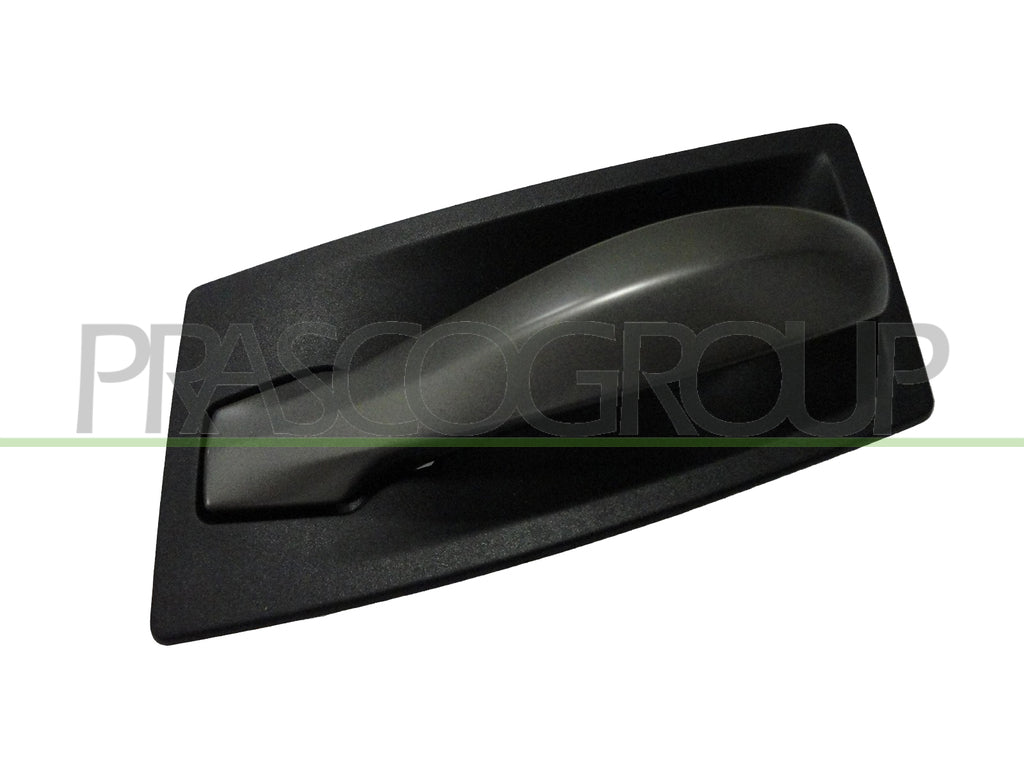 maniglia anteriore posteriore sinistra interna con leva argento scuro con mostrina nera bmw 5 series e60 e61 2003 2007 bm0468402