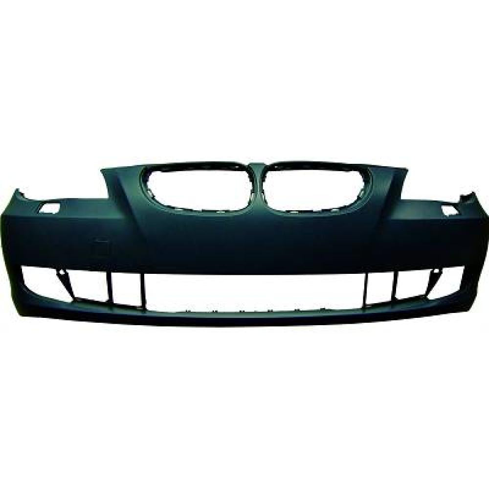 paraurti anteriore con primer con fori lavafari e pdc supporti bmw 5 series e60n e61n 2007 2010 51117178079