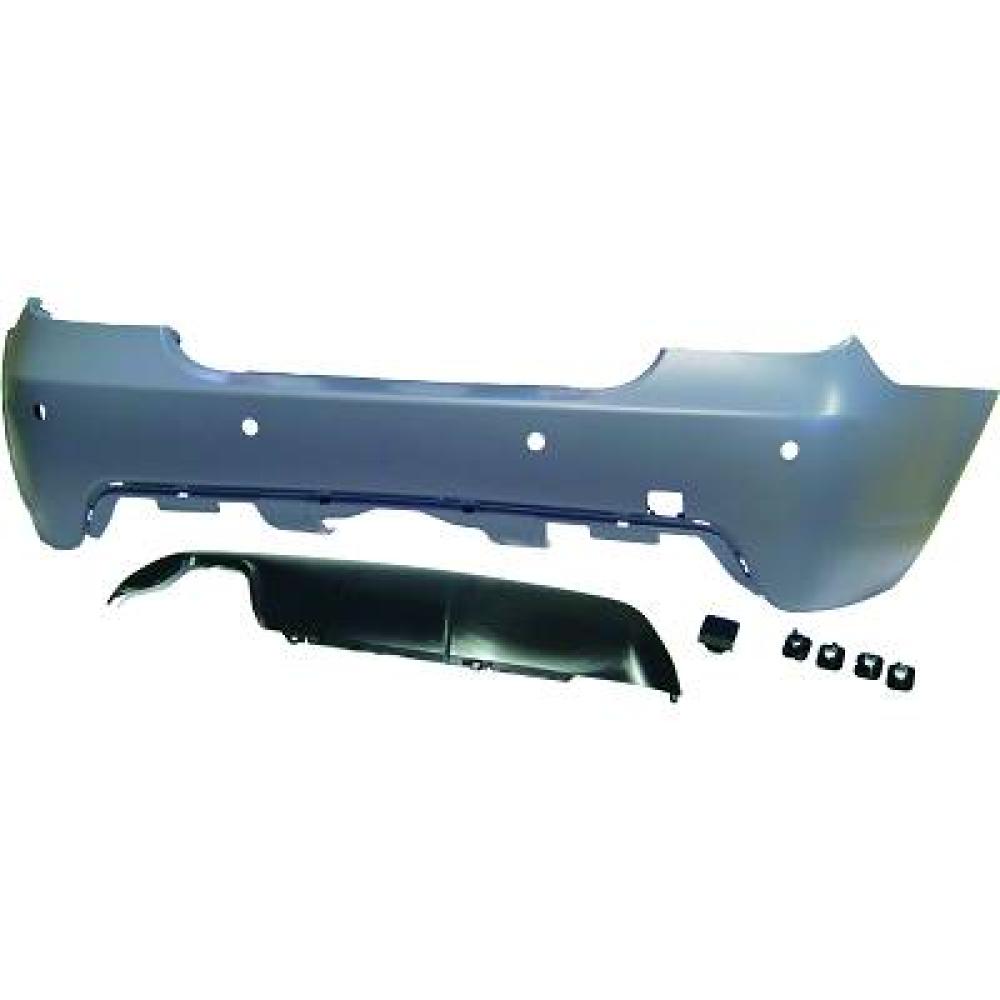 paraurti posteriore con primer con fori pdc mod 4 porte m bmw 5 series e60n e61n 2007 2010 51127897222