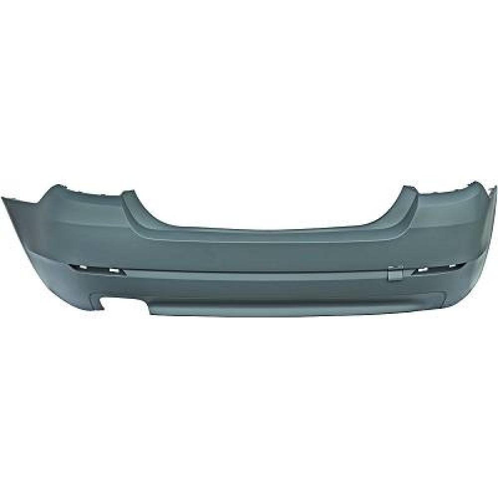 paraurti posteriore con primer con fori pdc supporti con scarico singolo a sinistra mod 4 porte bmw 5 series f10 f11 2010 2013 bm0481061
