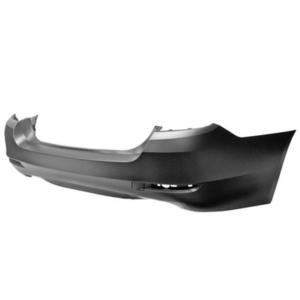 paraurti posteriore con primer con tappo copri gancio traino con tracce pdc con scarico doppio a destra e sinistra mod 4 porte bmw 5 series f10 f11 lci 2013 2016 bm0501060