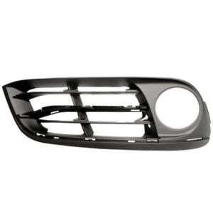griglia destra paraurti anteriore nera con sede fendi con fori modanatura mod luxury modern line bmw 5 series f10 f11 lci 2013 2016 bm0502143